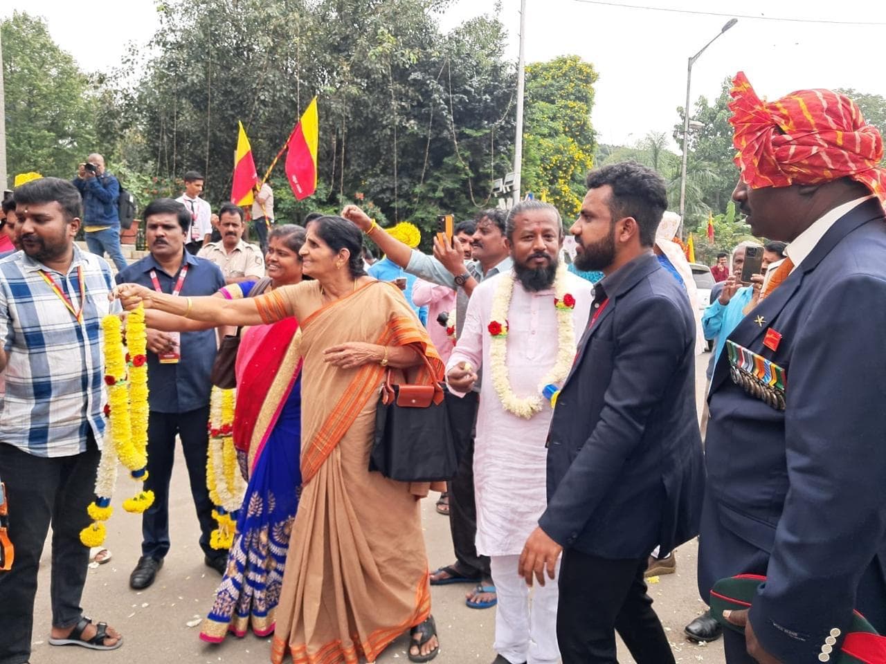 Community procession and event activity